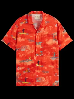 Best Allover printed viscose short sleeve shirt Shirts