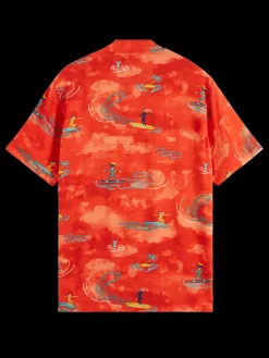 Best Allover printed viscose short sleeve shirt Shirts
