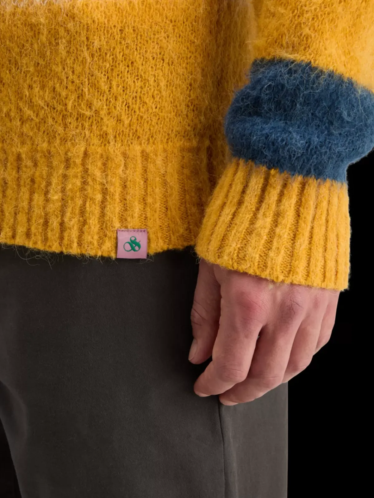 Fashion ALPACA WOOL-BLEND SWEATER Knitwear