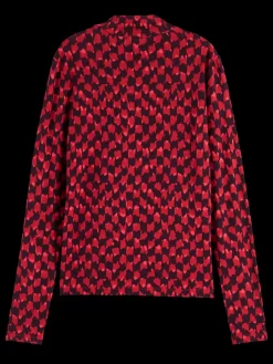 Sale AOP LONG SLEEVE T-SHIRT Women Tops & T-shirts
