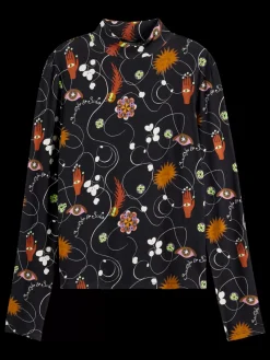Hot AOP PRINTED LONG SLEEVE T-SHIRT Women Sweatshirts & Hoodies