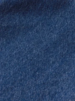 Clearance Belted v - neck washed denim dress Women Dresses & Jumpsuits