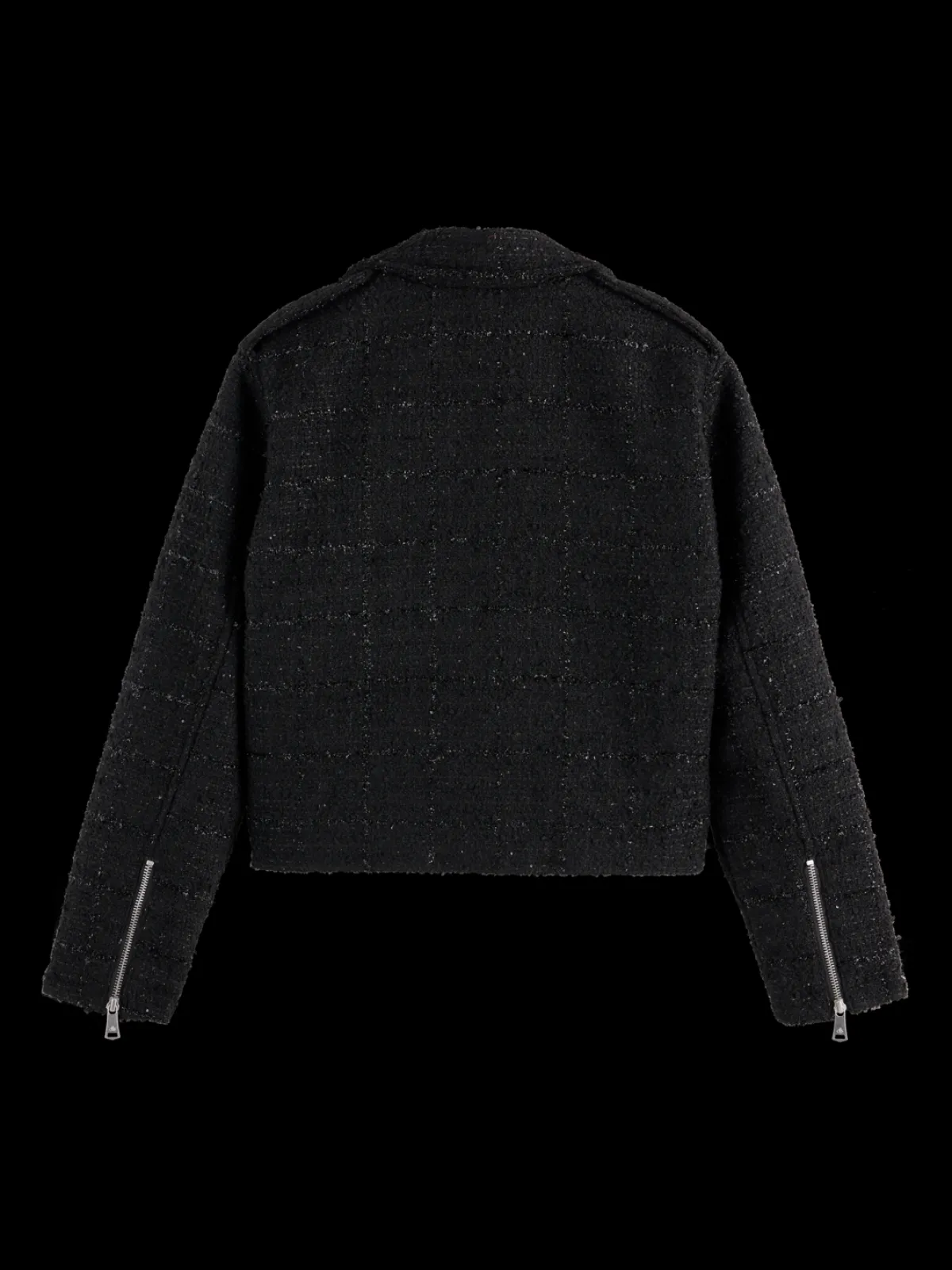 Online BOUCLE TWEED BIKER JACKET Women Jackets & Coats