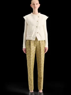 Discount BOUCLE TWEED COLLARLESS GILET Women Blazers