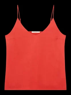 Discount CAMISOLE WOVEN FRONT JERSEY BACK Women Tops & T-shirts