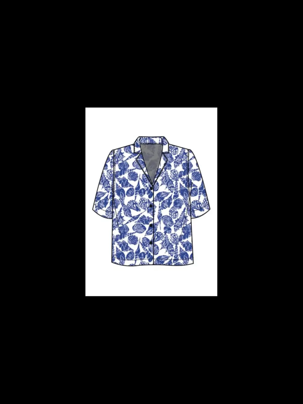 New CAMP SHIRT IN LINEN Women Tops & T-shirts