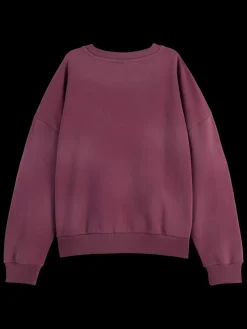New CHEST ARTWORK BOYFRIEND FIT SWEATSHIRT Women Sweatshirts & Hoodies