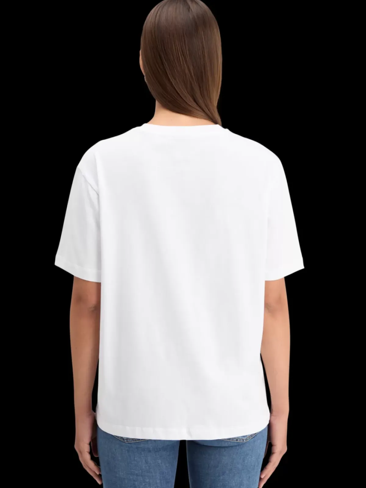 Outlet CHEST ARTWORK LOOSE FIT T-SHIRT Women Tops & T-shirts