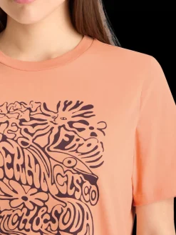 Hot CHEST ARTWORK RELAXED FIT T-SHIRT Women Tops & T-shirts