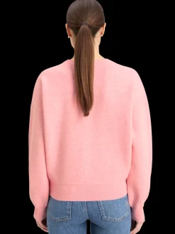 Fashion COMPACT KNITTED RELAXED PULLOVER Women Knitwear