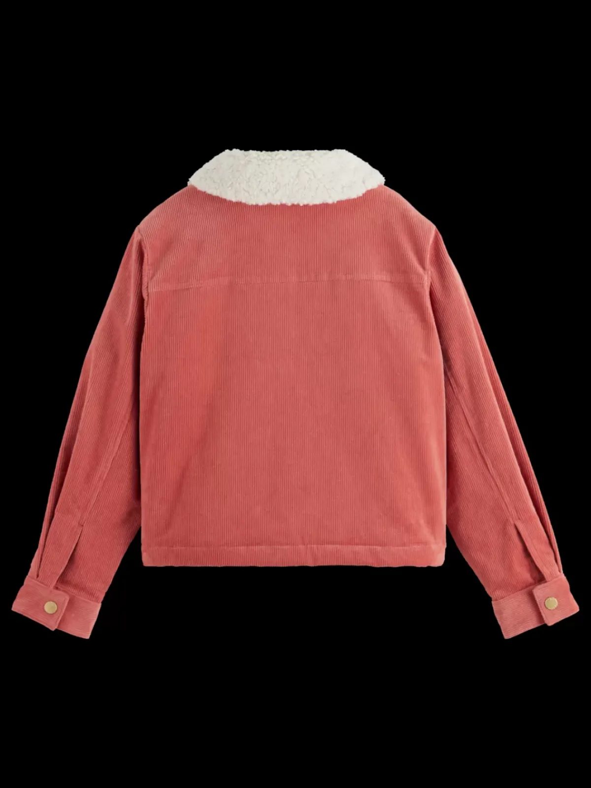 Outlet CORDUROY JACKET WITH SHERPA LINING Kids Jackets & Coats