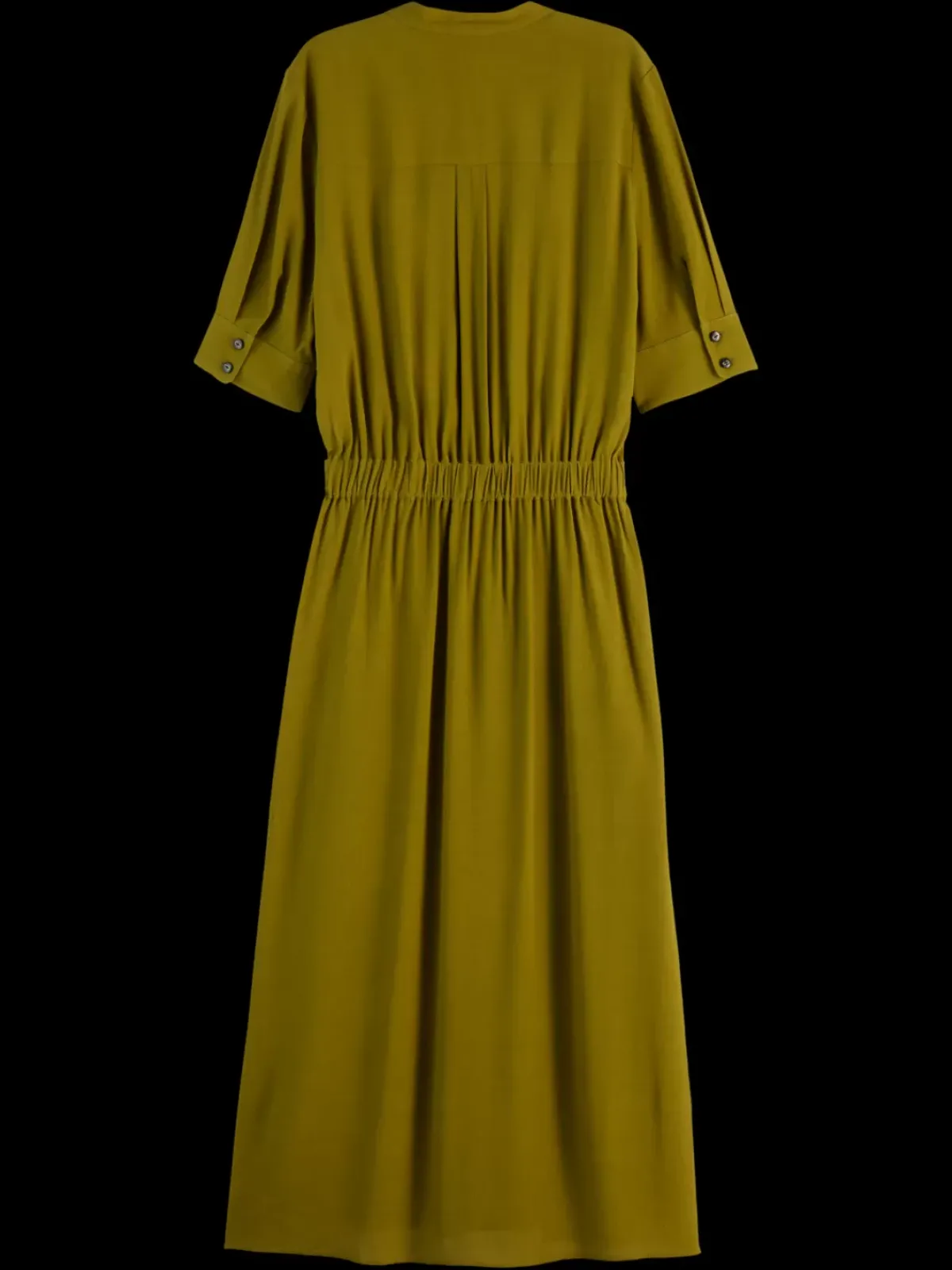 Outlet CREPE MIDI DRESS WITH CHEST POCKETS Women Dresses & Jumpsuits