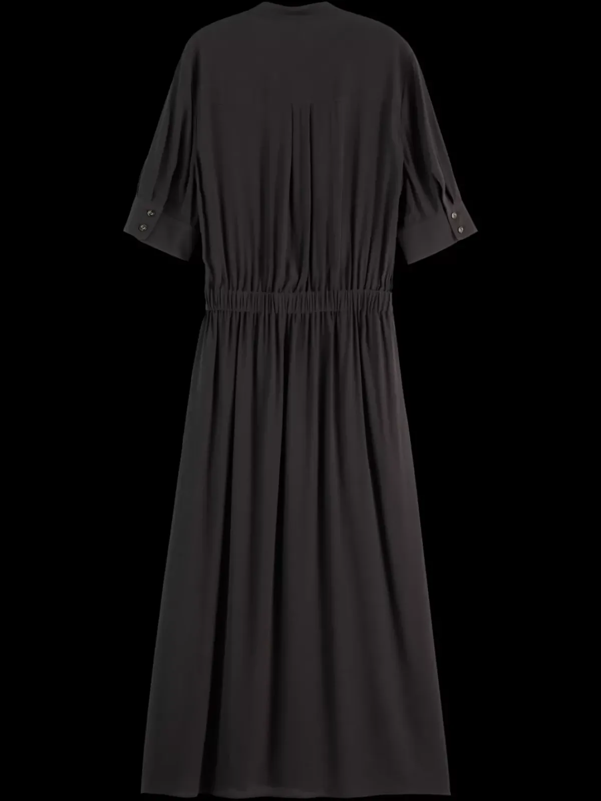 Outlet CREPE MIDI DRESS WITH CHEST POCKETS Women Dresses & Jumpsuits
