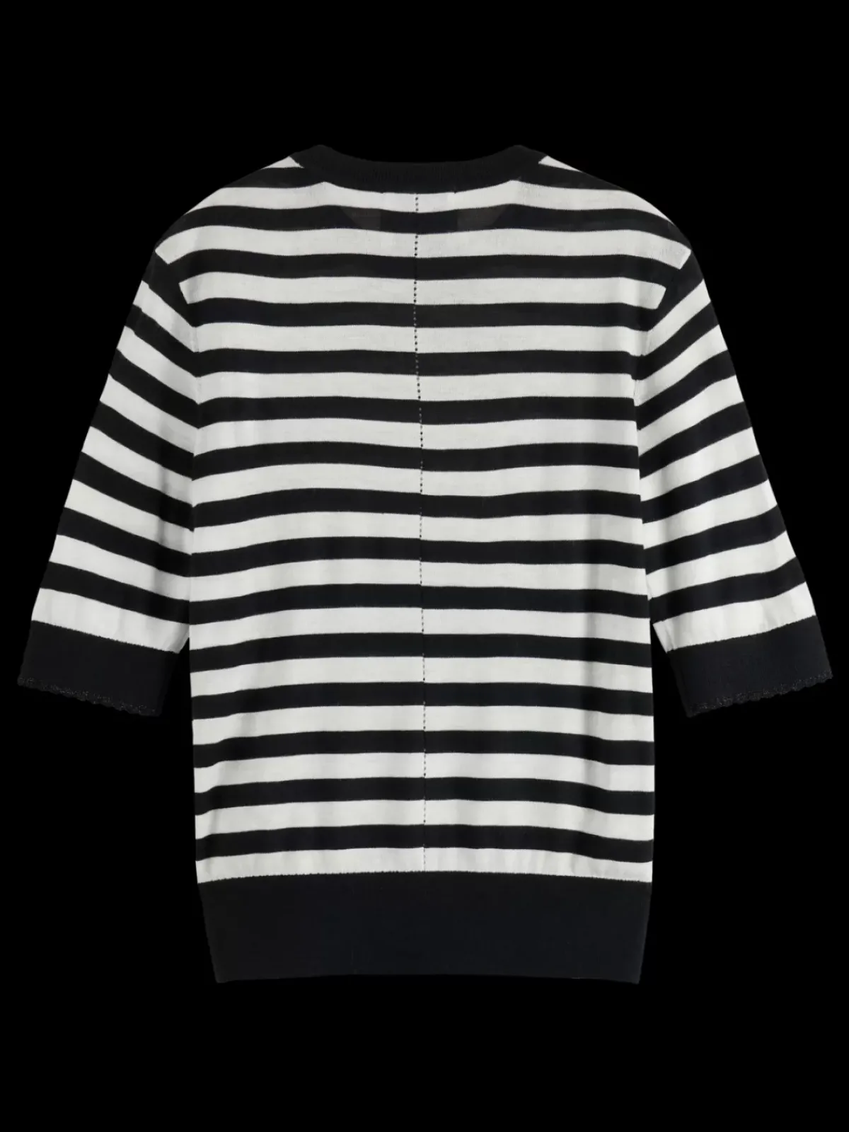 Fashion CREW NECK SHORT SLEEVED PULLOVER Women Knitwear