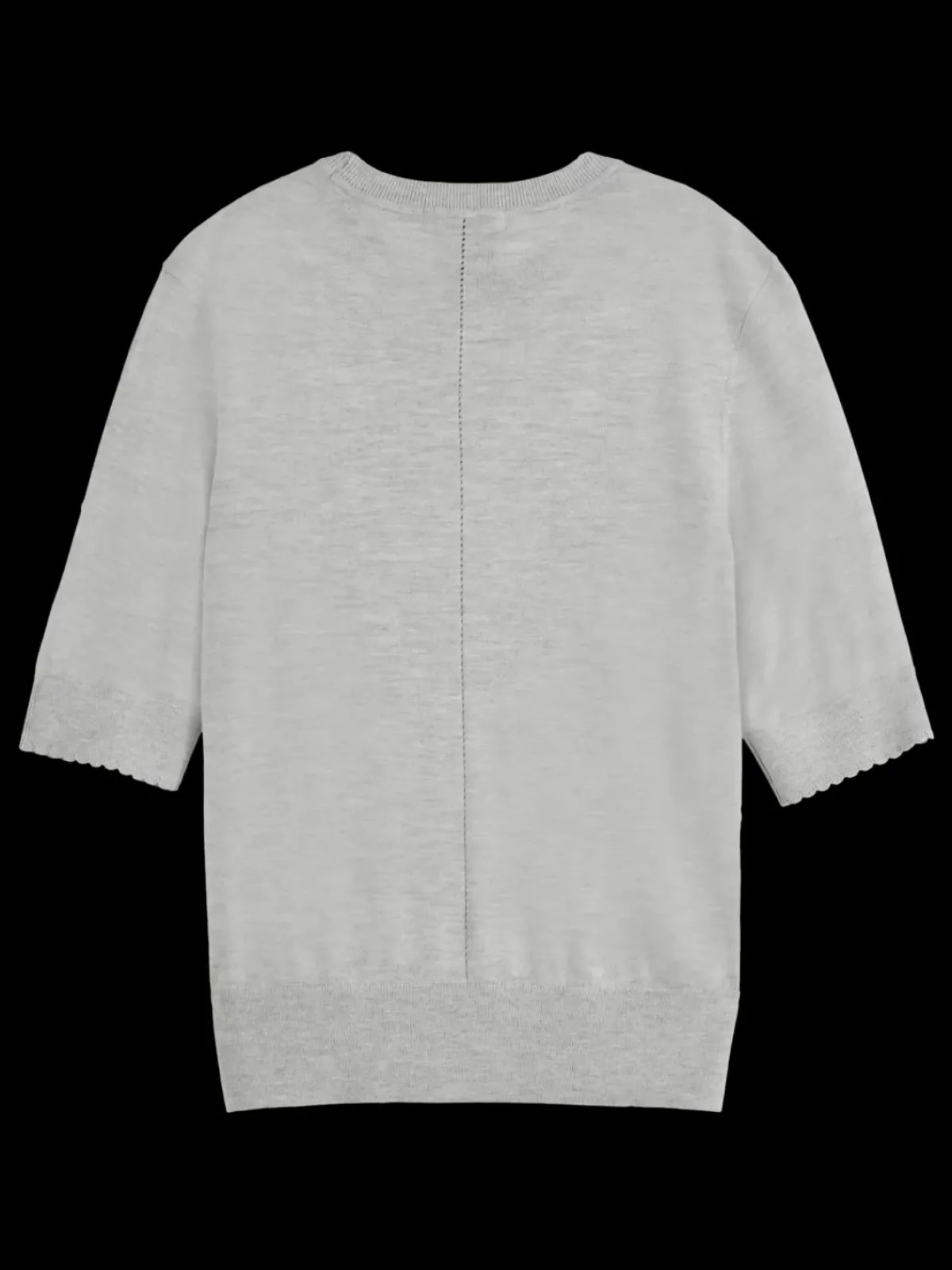 Fashion CREW NECK SHORT SLEEVED PULLOVER Women Knitwear