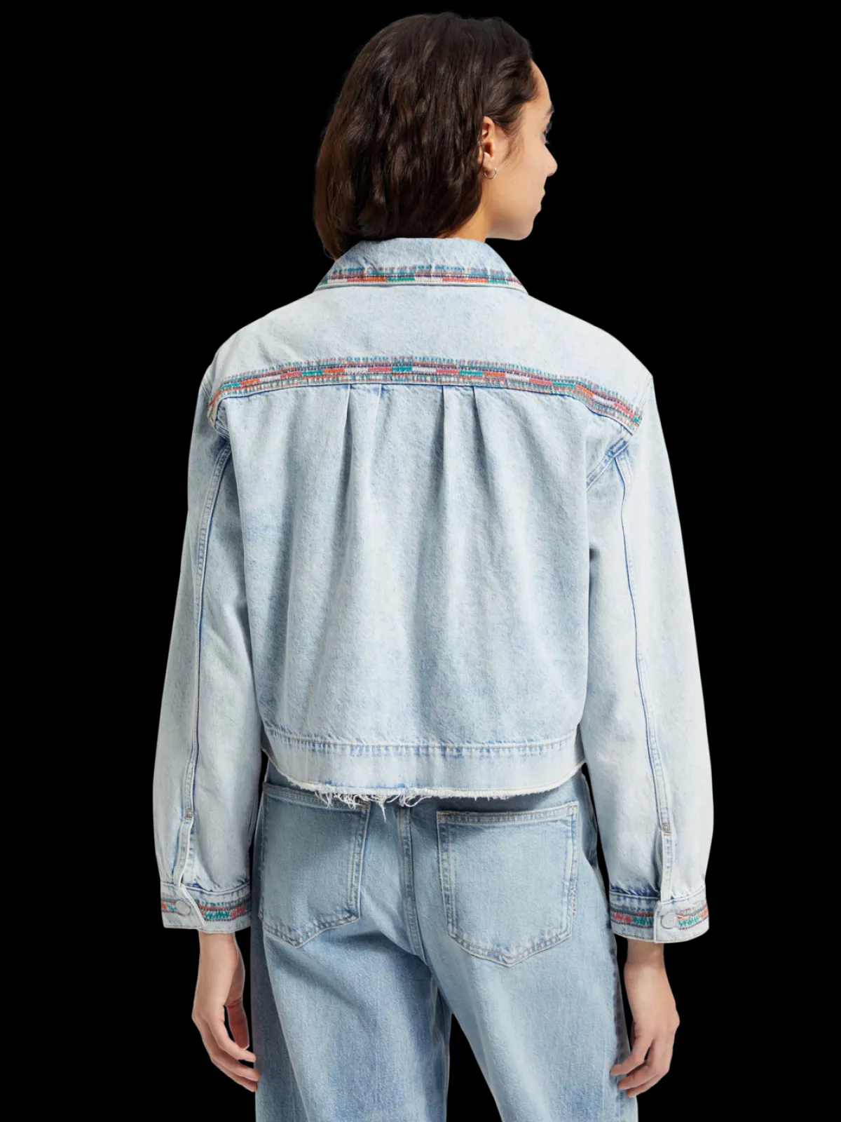 Outlet CROPPED DENIM JACKET - SEA STAR Women Blazers|Jackets & Coats