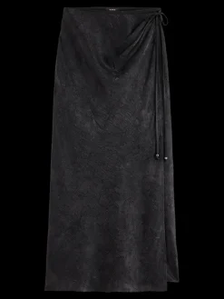 New Crushed Satin Skirt Women Skirts & Shorts