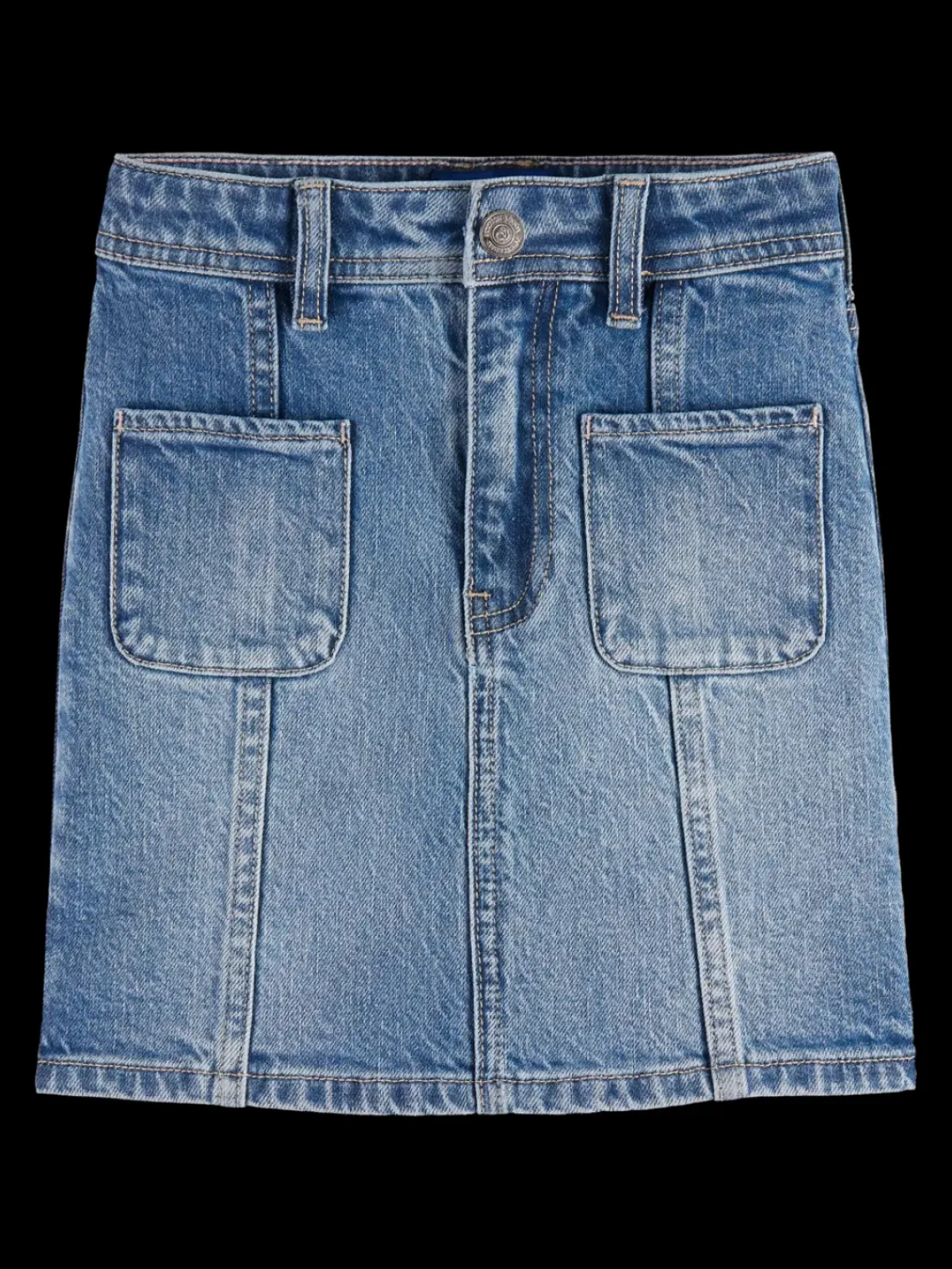 Best DENIM PATCH POCKET SKIRT - DREAM CATCHER Kids Skirts & Shorts