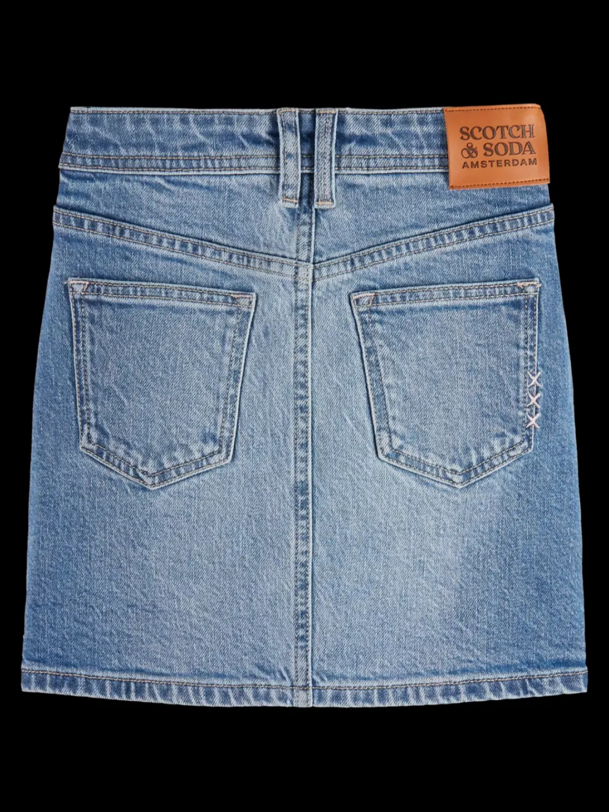 Best DENIM PATCH POCKET SKIRT - DREAM CATCHER Kids Skirts & Shorts