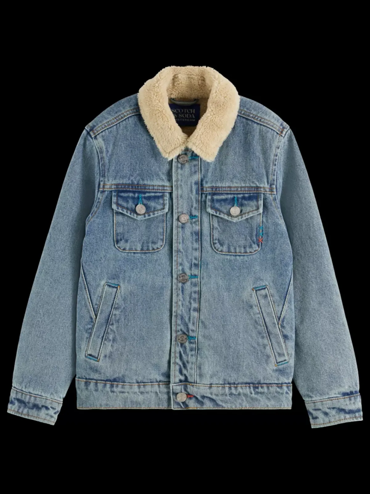 New DENIM WORKWEAR JACKET WITH TEDDY LINING Kids/BOY Jackets & Coats