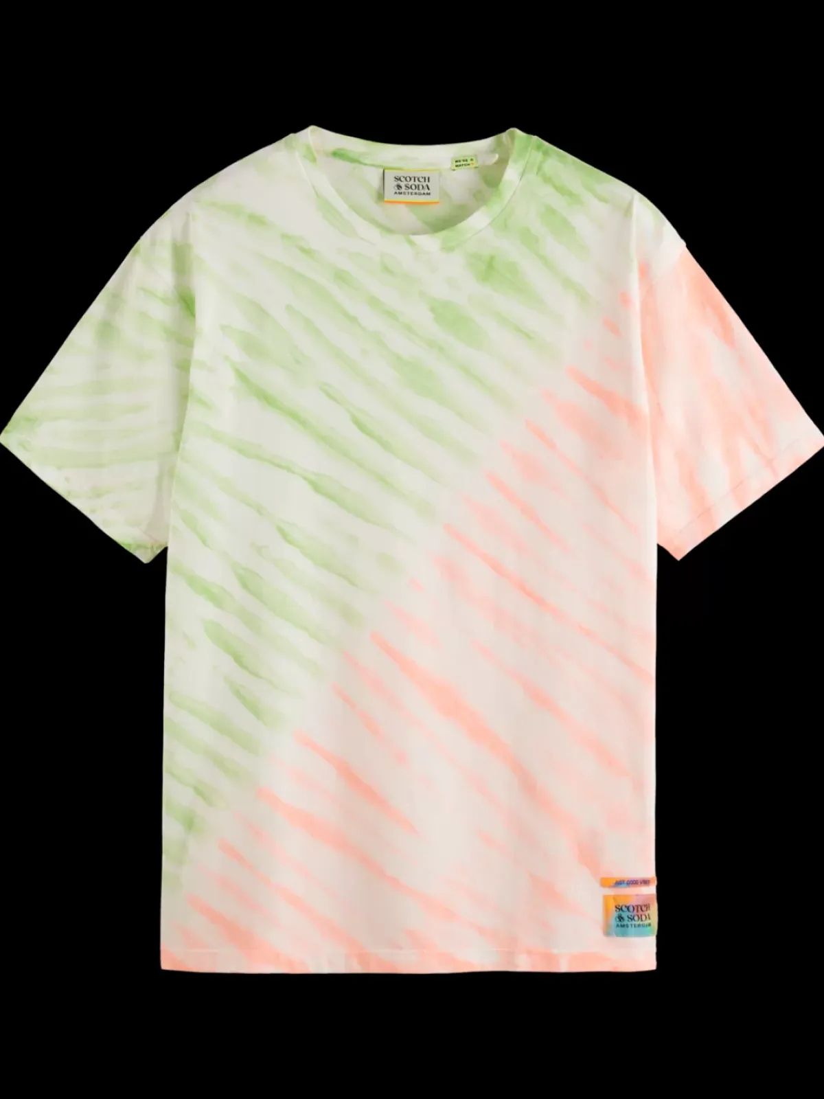 Hot Diagonal tie dye t-shirt T-shirts & Polo Shirts