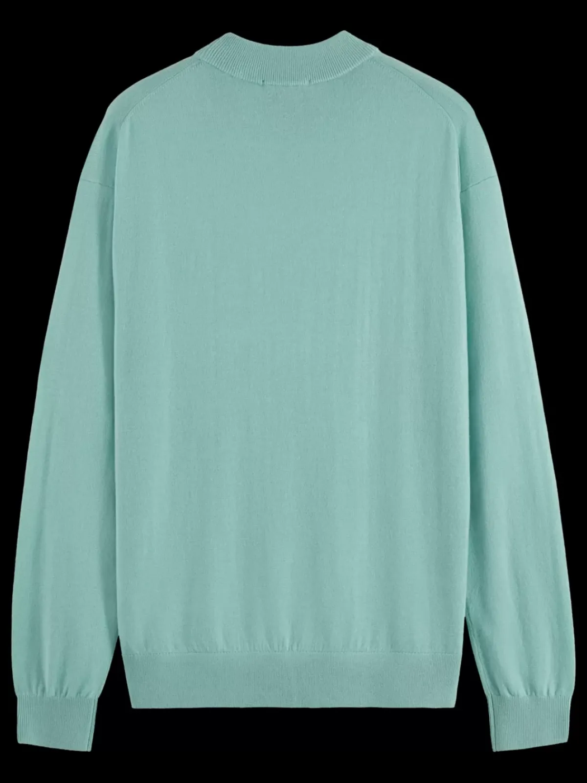 Fashion DROPPED SHOULDER MOCK NECK SWEATER Knitwear