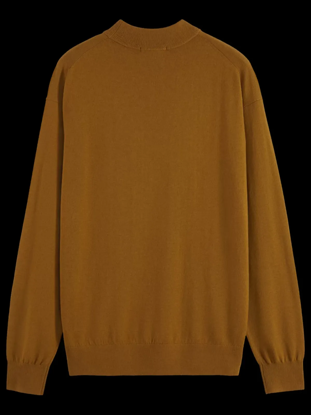 Fashion DROPPED SHOULDER MOCK NECK SWEATER Knitwear
