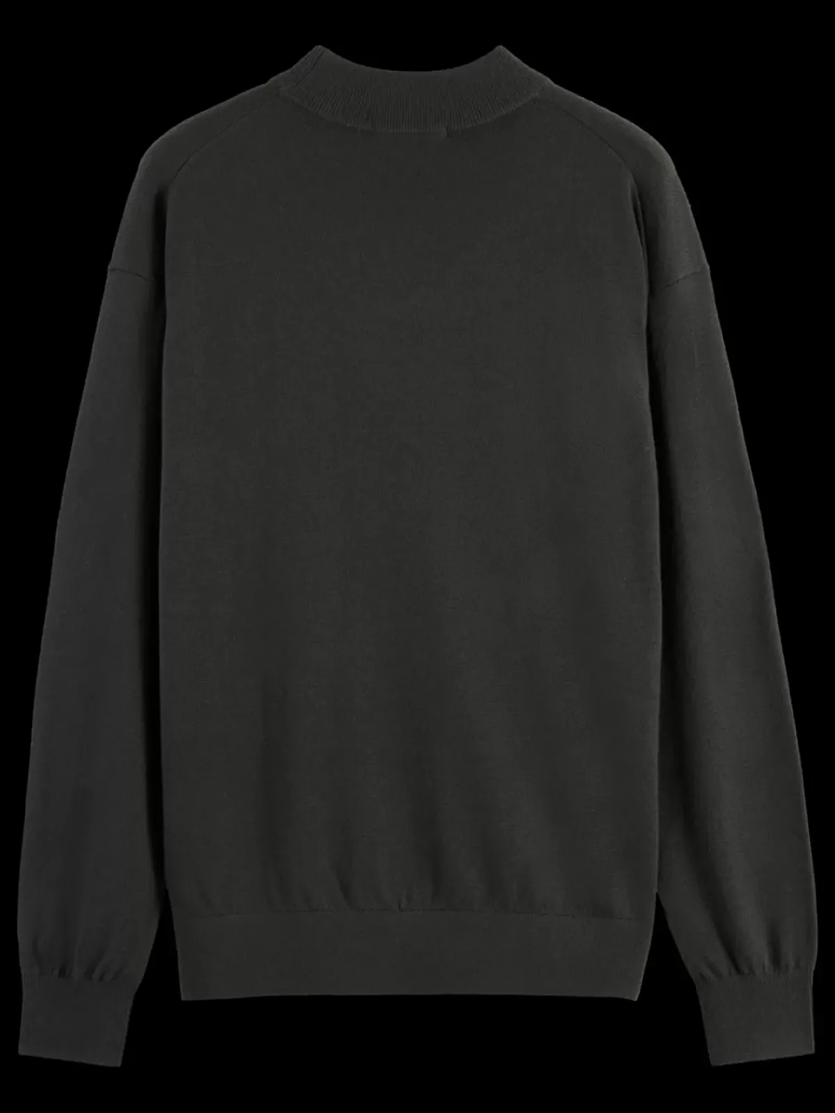 Fashion DROPPED SHOULDER MOCK NECK SWEATER Knitwear