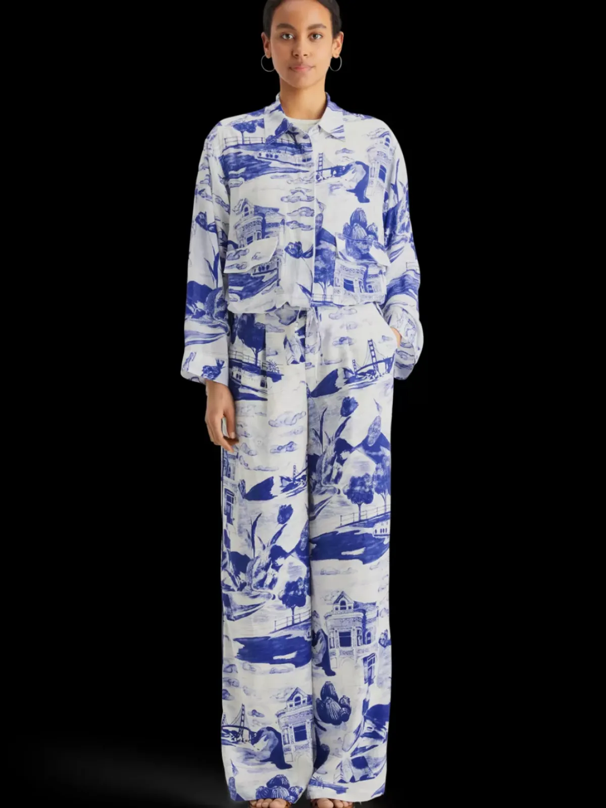 Sale Eleni printed pyjama pant Women Pants