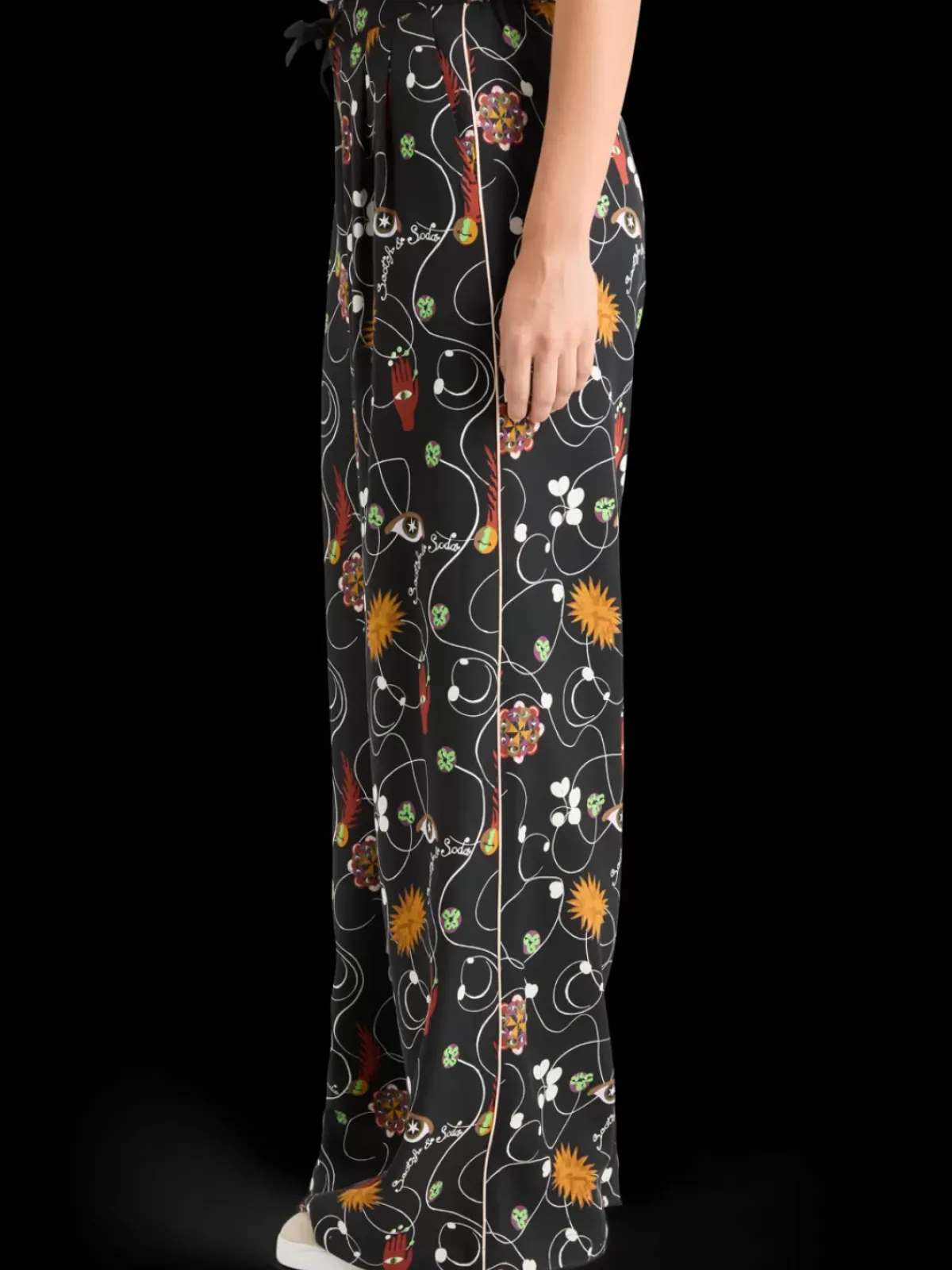 Best ELENI WIDE LEG PYJAMA PANT Women Pants