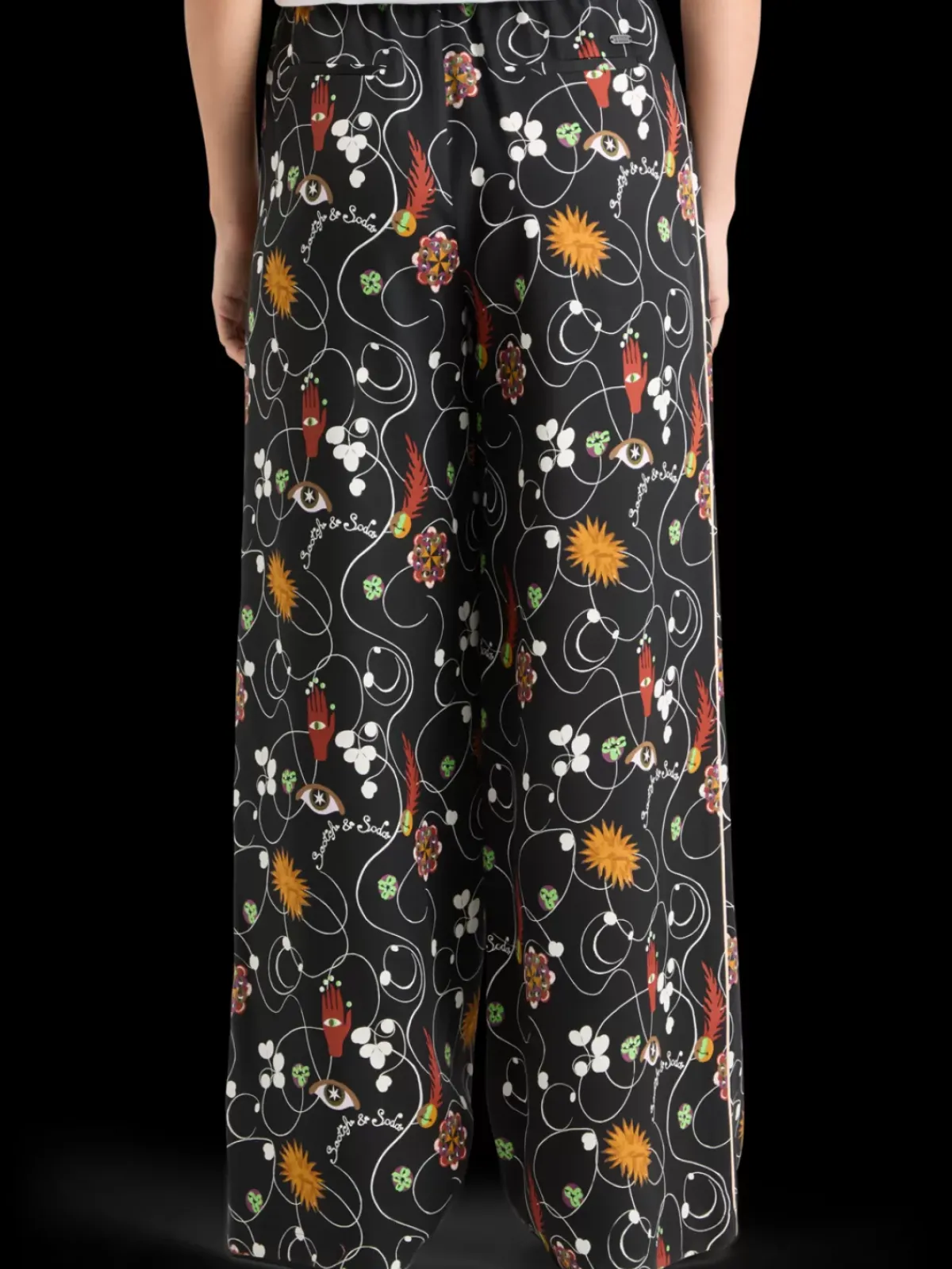 Best ELENI WIDE LEG PYJAMA PANT Women Pants