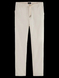 Clearance Essential - WARREN -  COTTON/ LINEN TWILL JOGGER Essentials