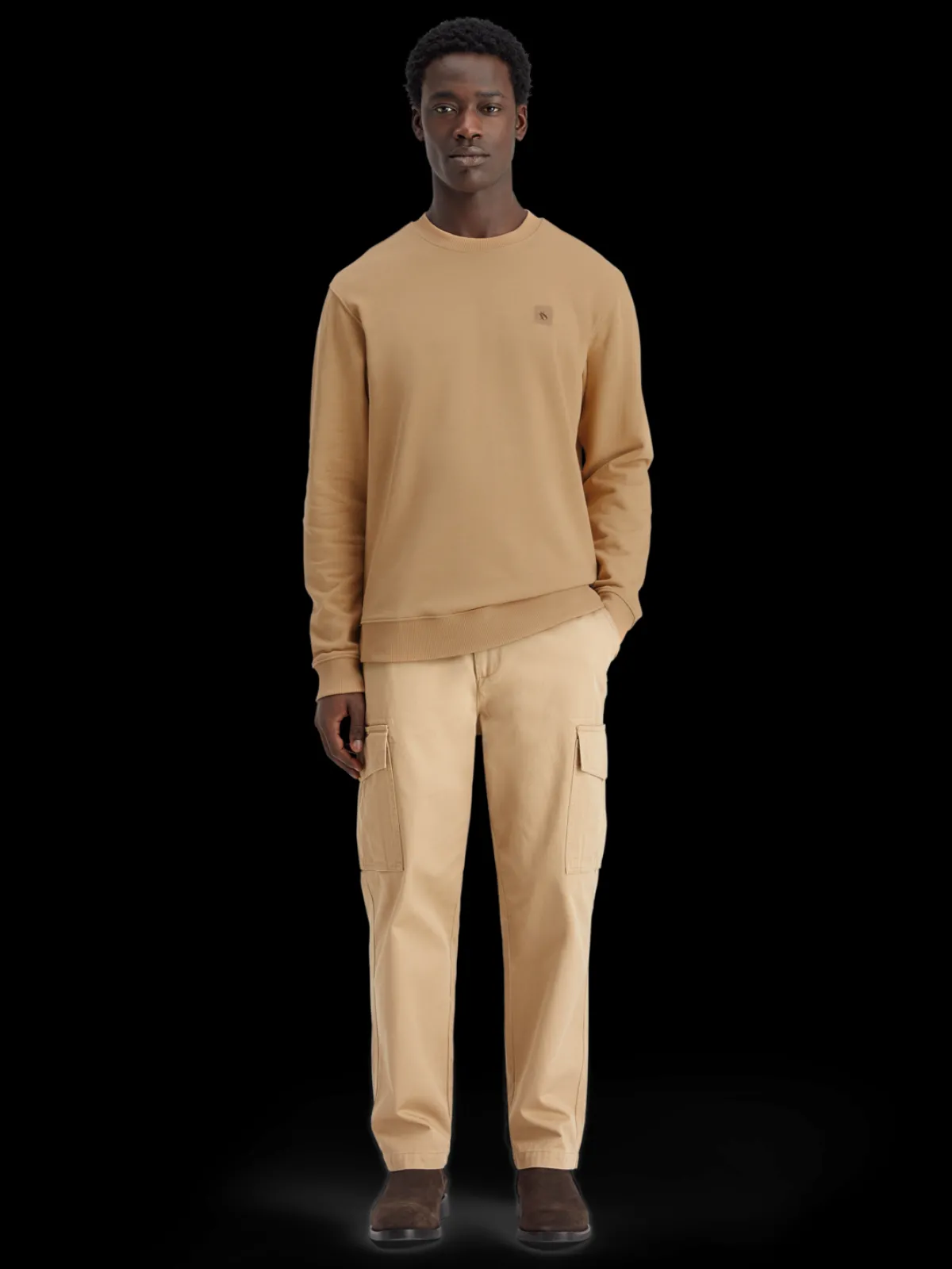 Hot Essential badge crew sweat Sweatshirts & Hoodies|Essentials
