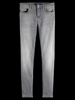 Online Essential bohemienne mid rise skinny jeans - grey roots Women Jeans|Essentials