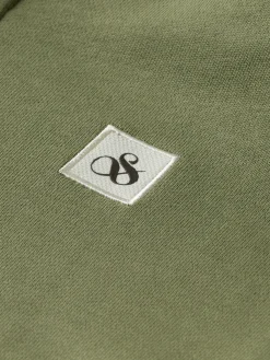 Best Essential logo badge zip-through hoodie Sweatshirts & Hoodies|Essentials