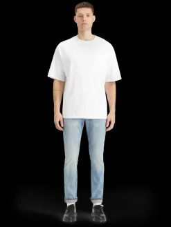 Discount Essential RALSTON IN ORGANIC COTTON AQUA BLUE Jeans|Essentials