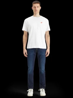 Online Essential Ralston Regular slim jeans - Beaten Blue Jeans|Essentials