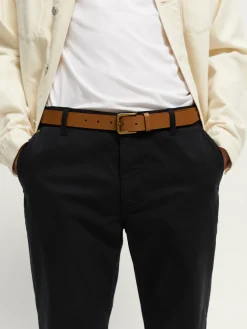 Online ESSENTIAL RECYCLED LEATHER BELT Leather Accessories|Essentials