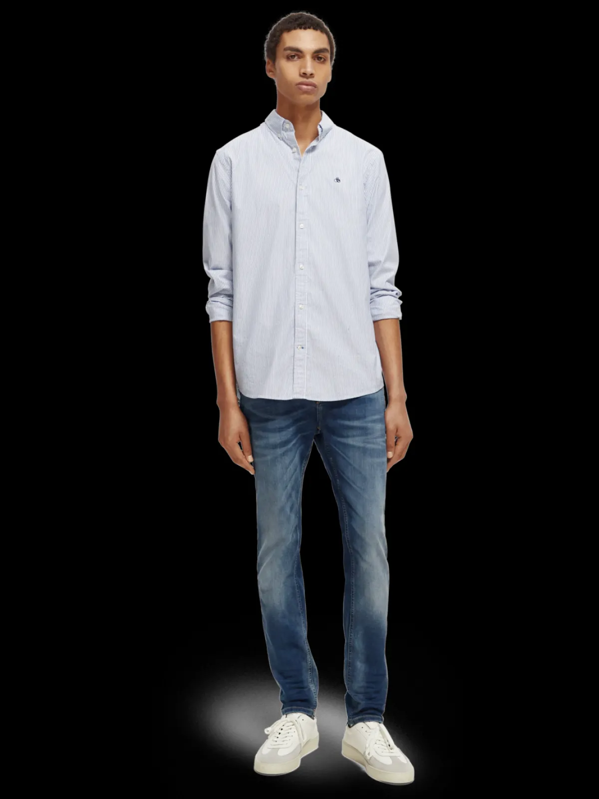 Discount Essential Skim skinny jeans - cloud of smoke Jeans|Essentials