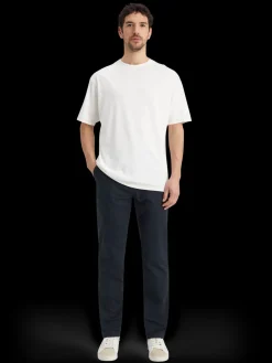 Fashion Essential Stuart - Cotton-blend twill chino Pants|Essentials