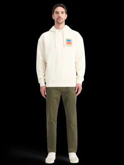 Fashion Essential Stuart - Cotton-blend twill chino Pants|Essentials
