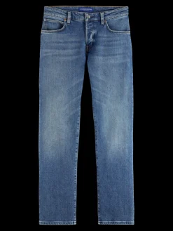 Discount Essential THE ZEE STRAIGHT FIT JEANS BLUE MOVES Jeans|Essentials
