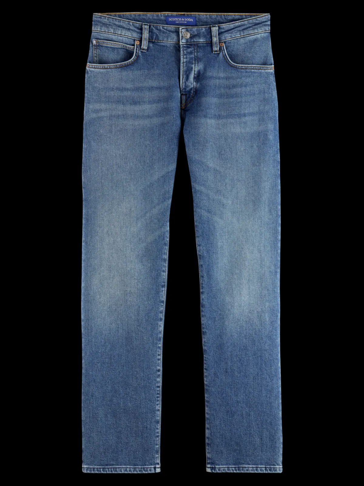 Discount Essential THE ZEE STRAIGHT FIT JEANS BLUE MOVES Jeans|Essentials