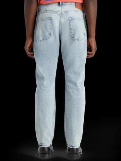Hot Essential the zee straight jeans   blue story Jeans|Essentials