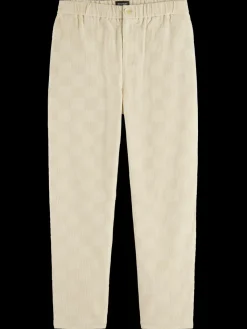 Sale Fave - check-patterned corduroy jogger Pants