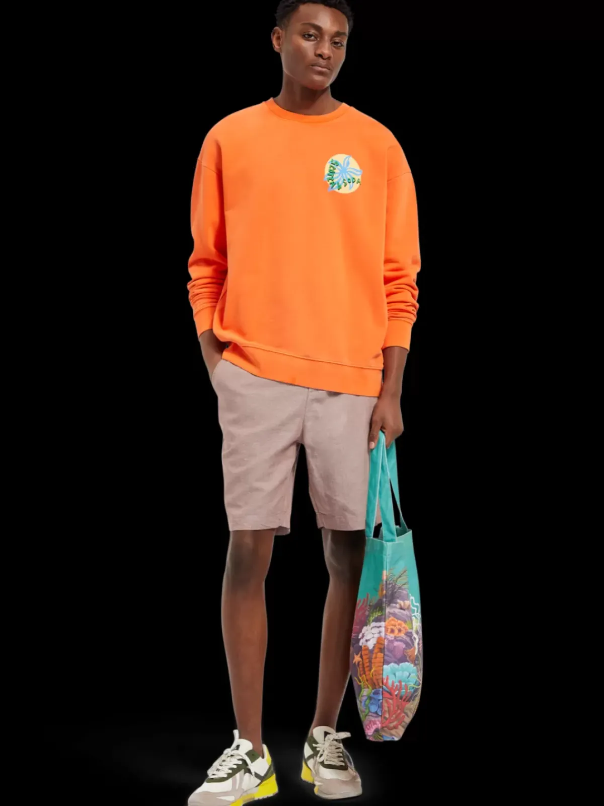 Fashion Fave - cotton/linen twill bermuda Shorts