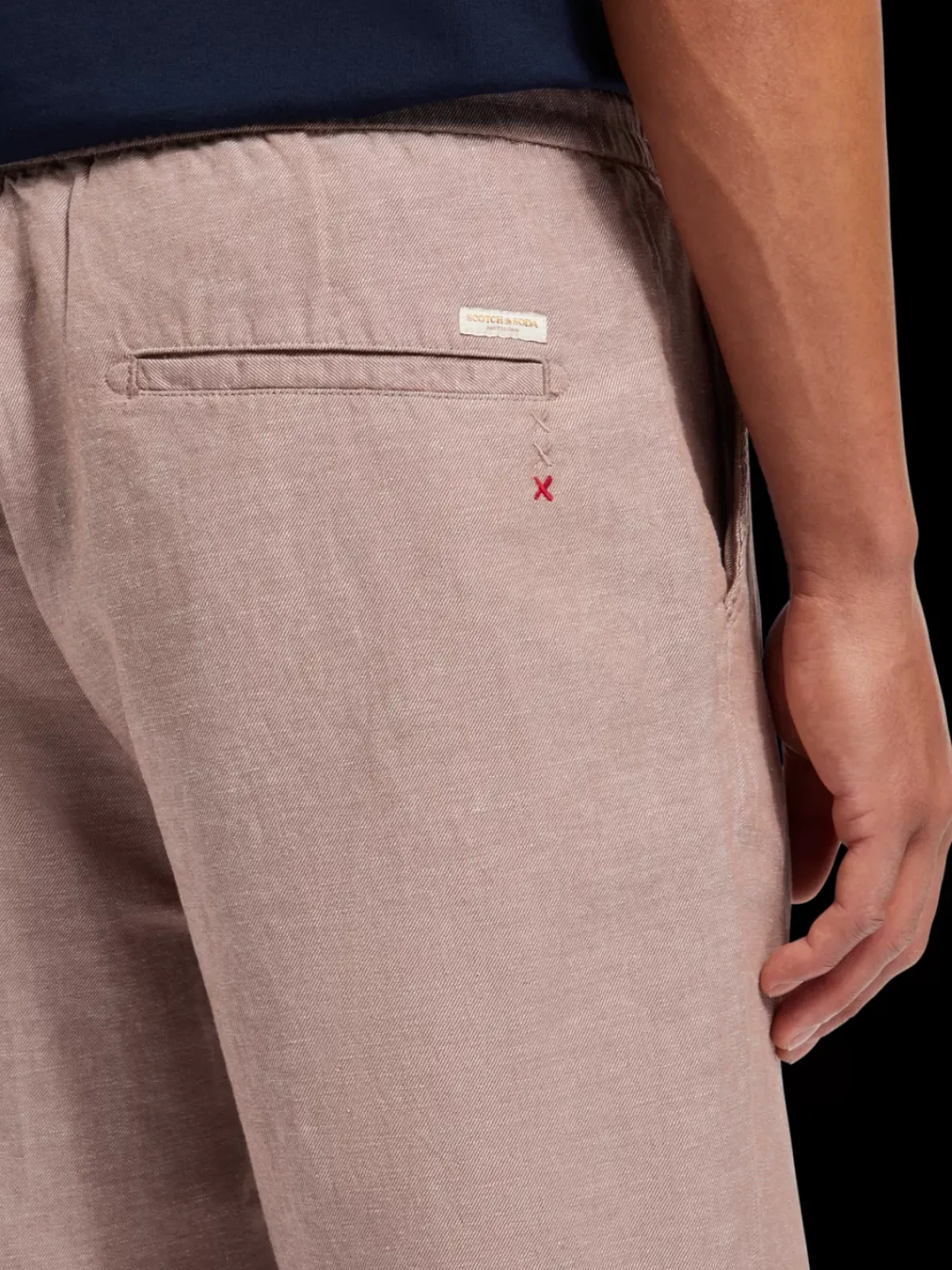 Fashion Fave - cotton/linen twill bermuda Shorts