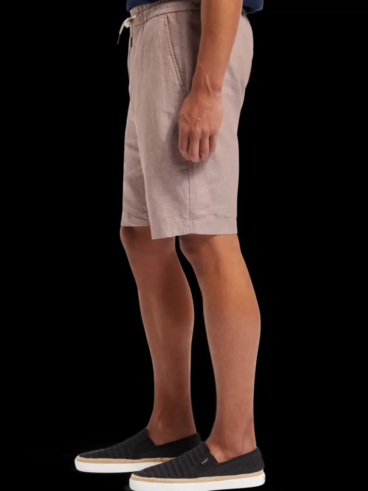 Fashion Fave - cotton/linen twill bermuda Shorts