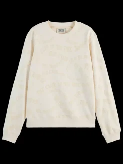 Outlet FLOCK AOP REGULAR FIT SWEATSHIRT Women Sweatshirts & Hoodies