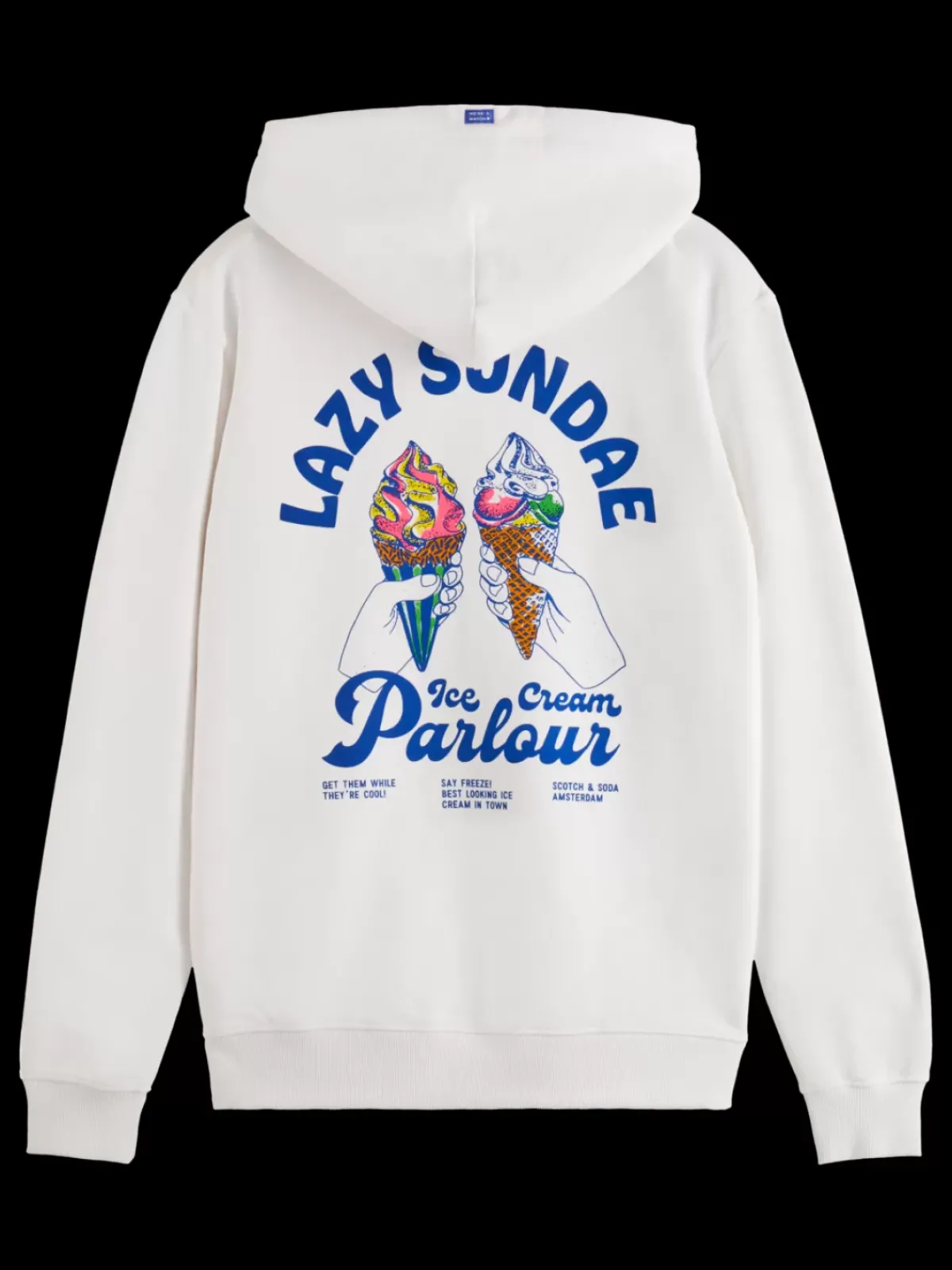 Clearance Front and back artwork hoodie Sweatshirts & Hoodies